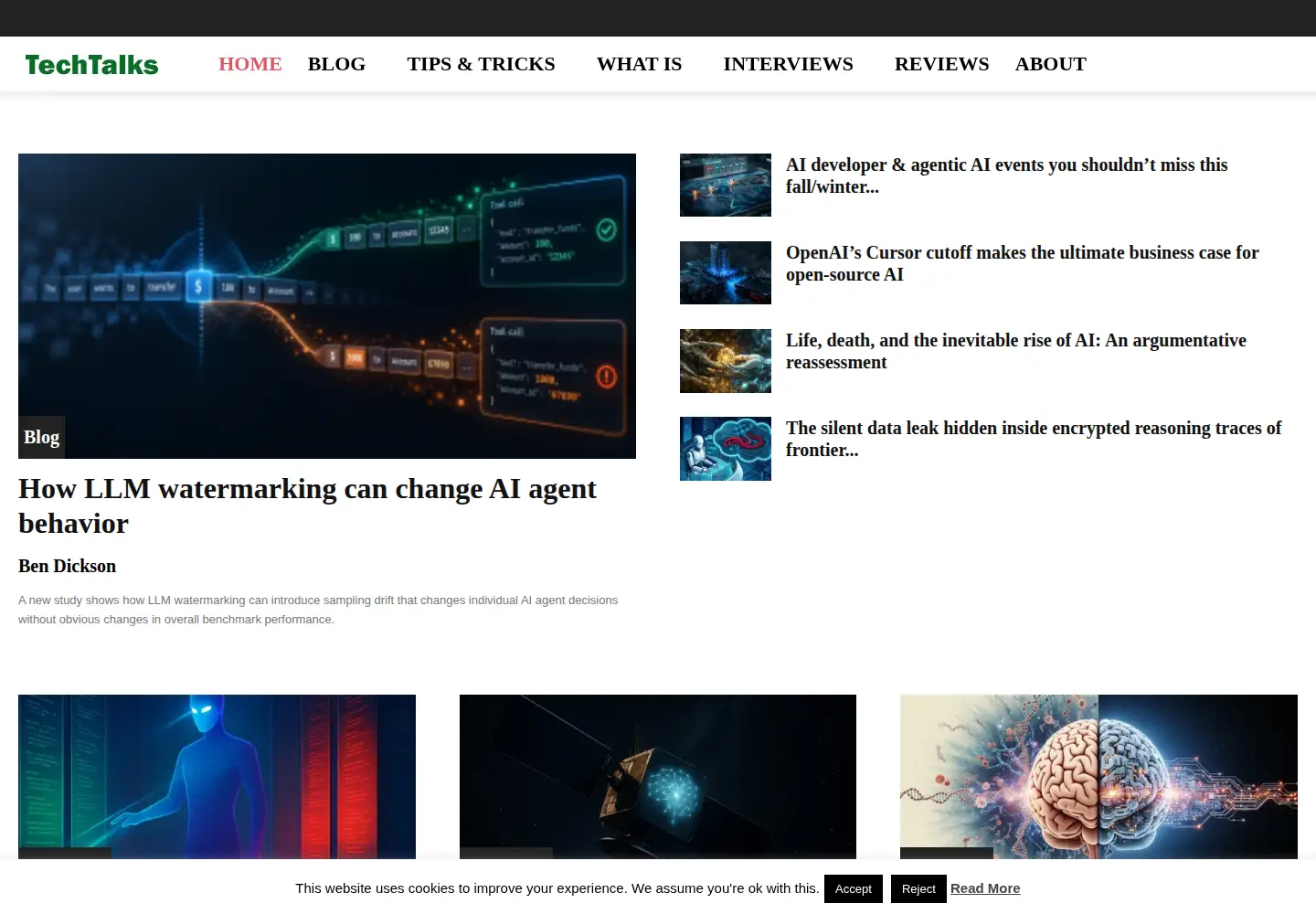 Screenshot of bdtechtalks.com