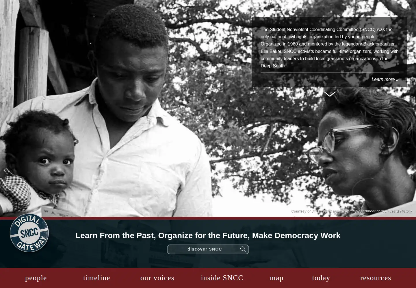 Screenshot of snccdigital.org