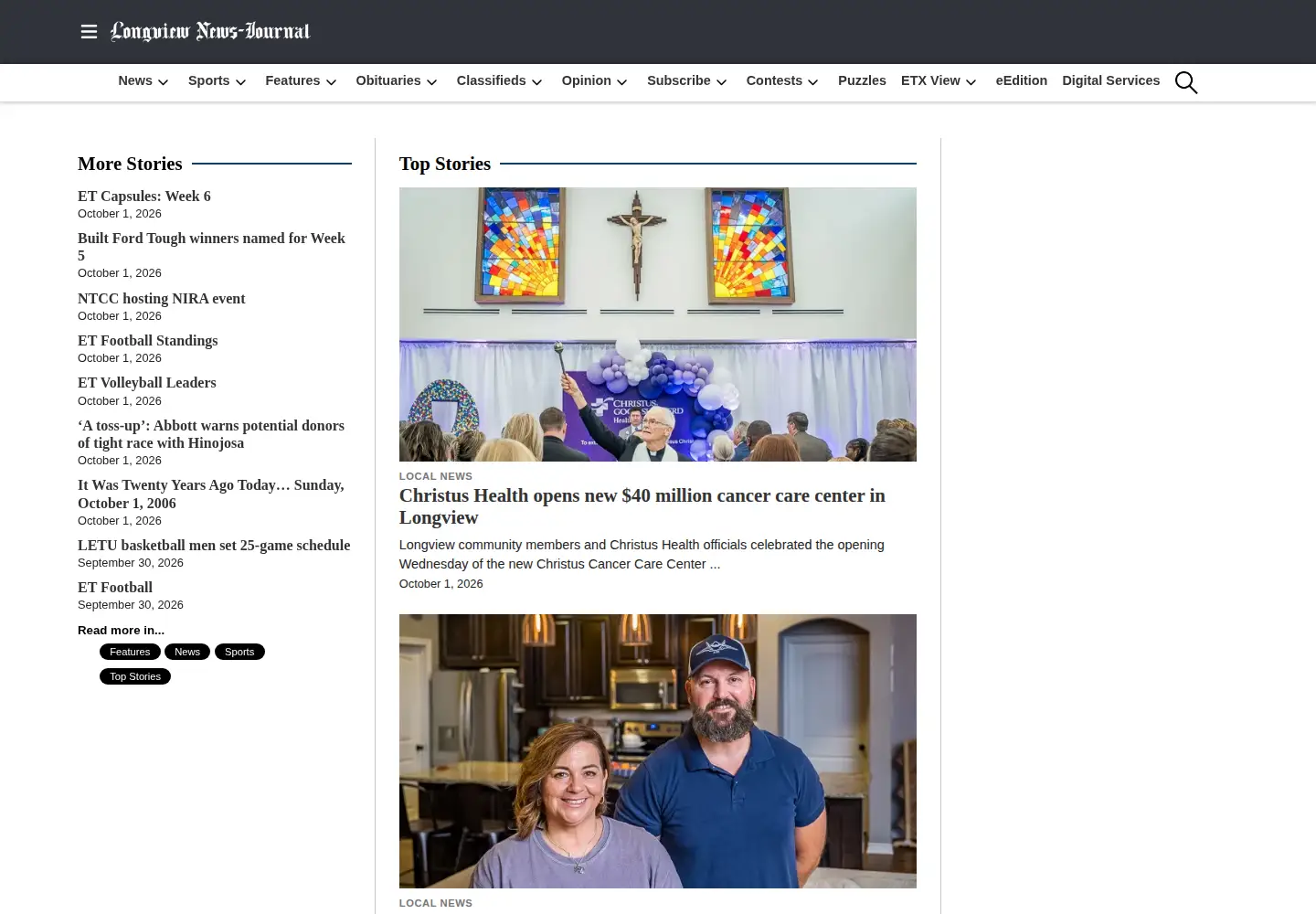 Screenshot of news-journal.com