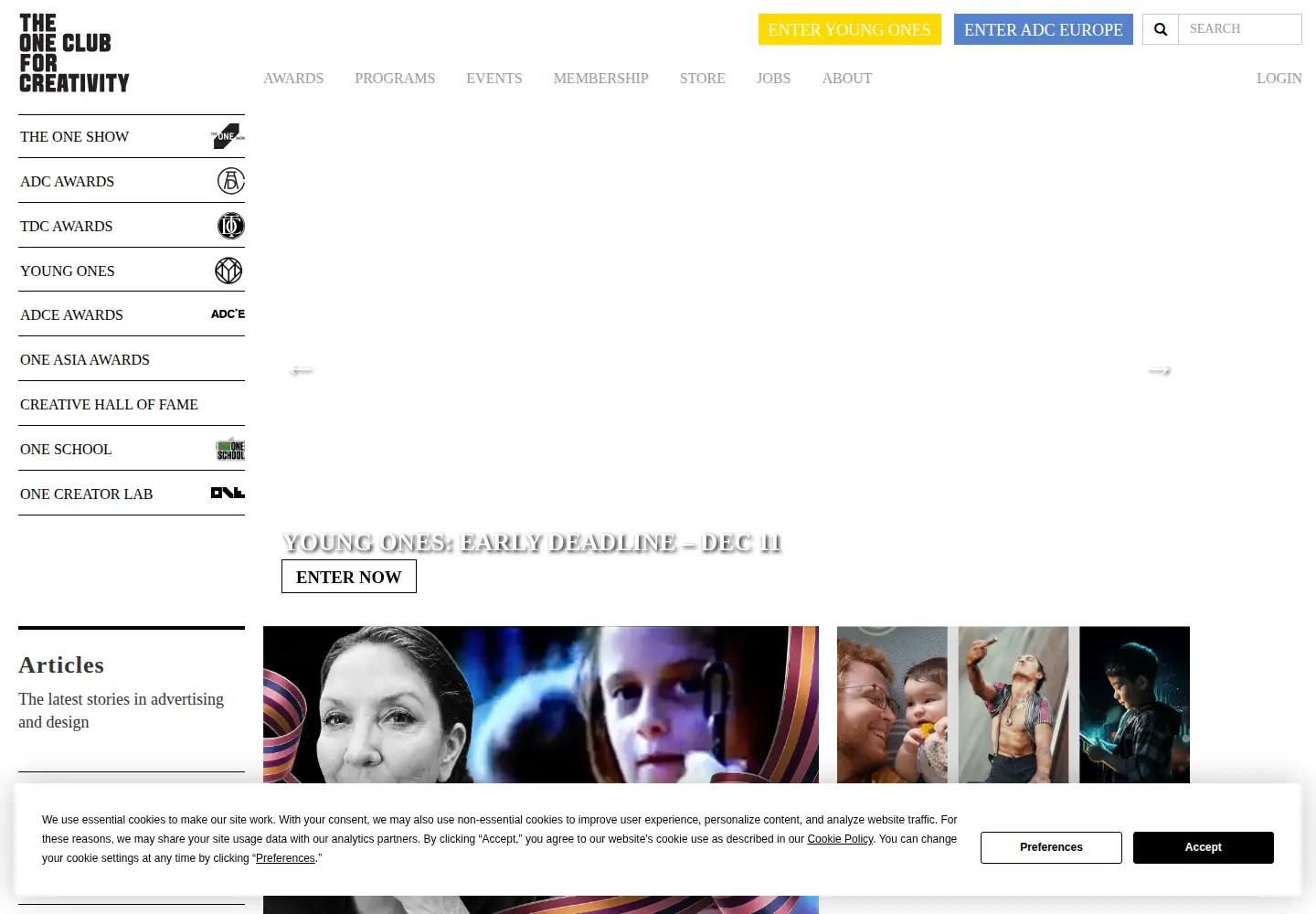 Screenshot of oneclub.org