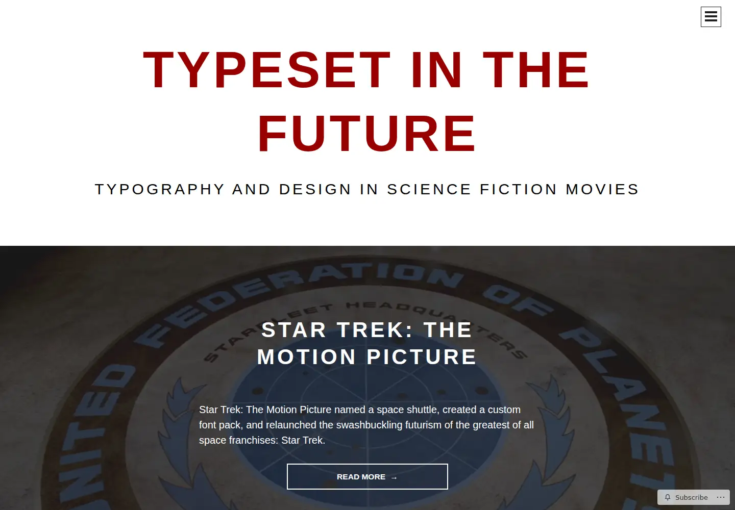 Screenshot of typesetinthefuture.com