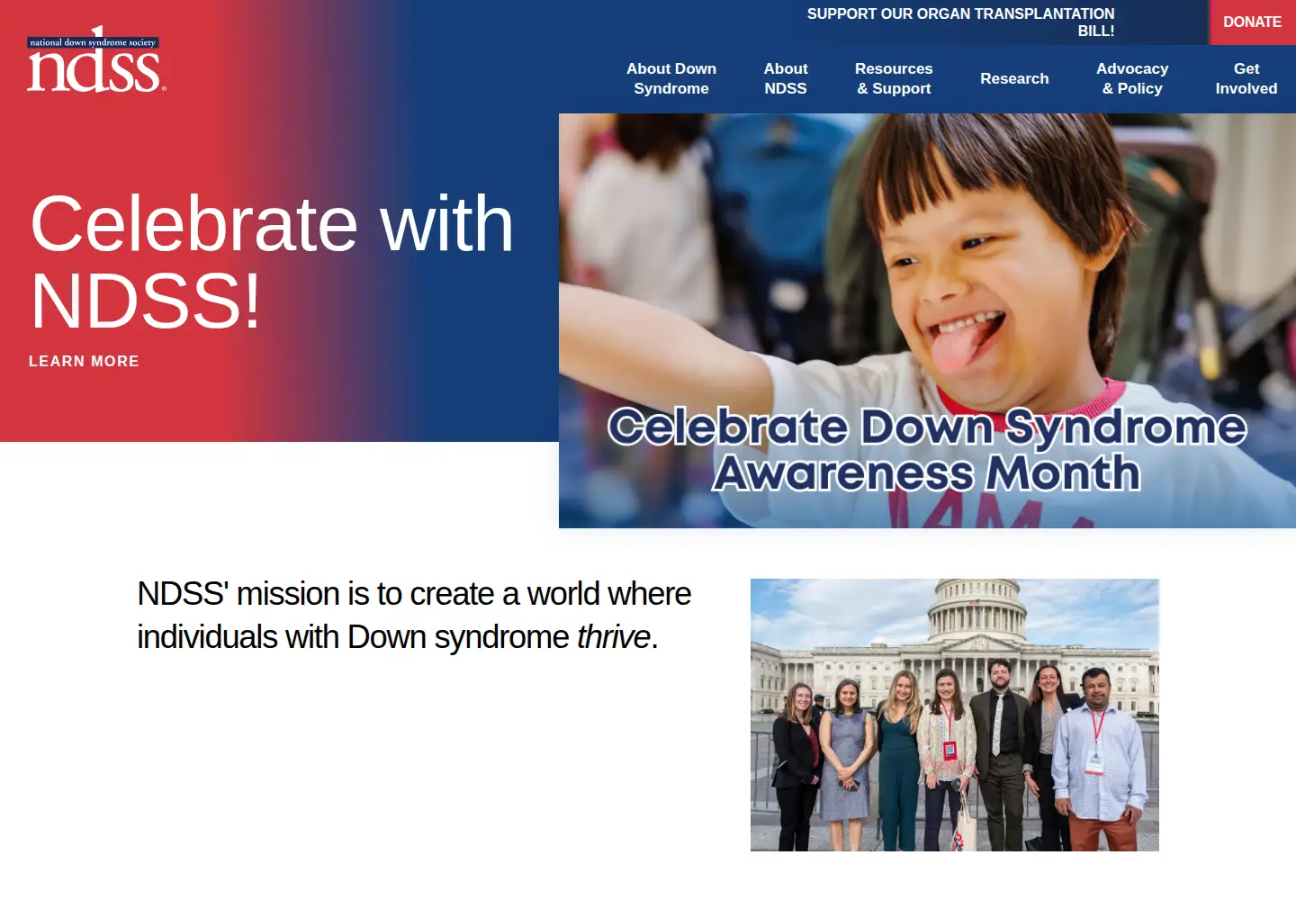Screenshot of ndss.org