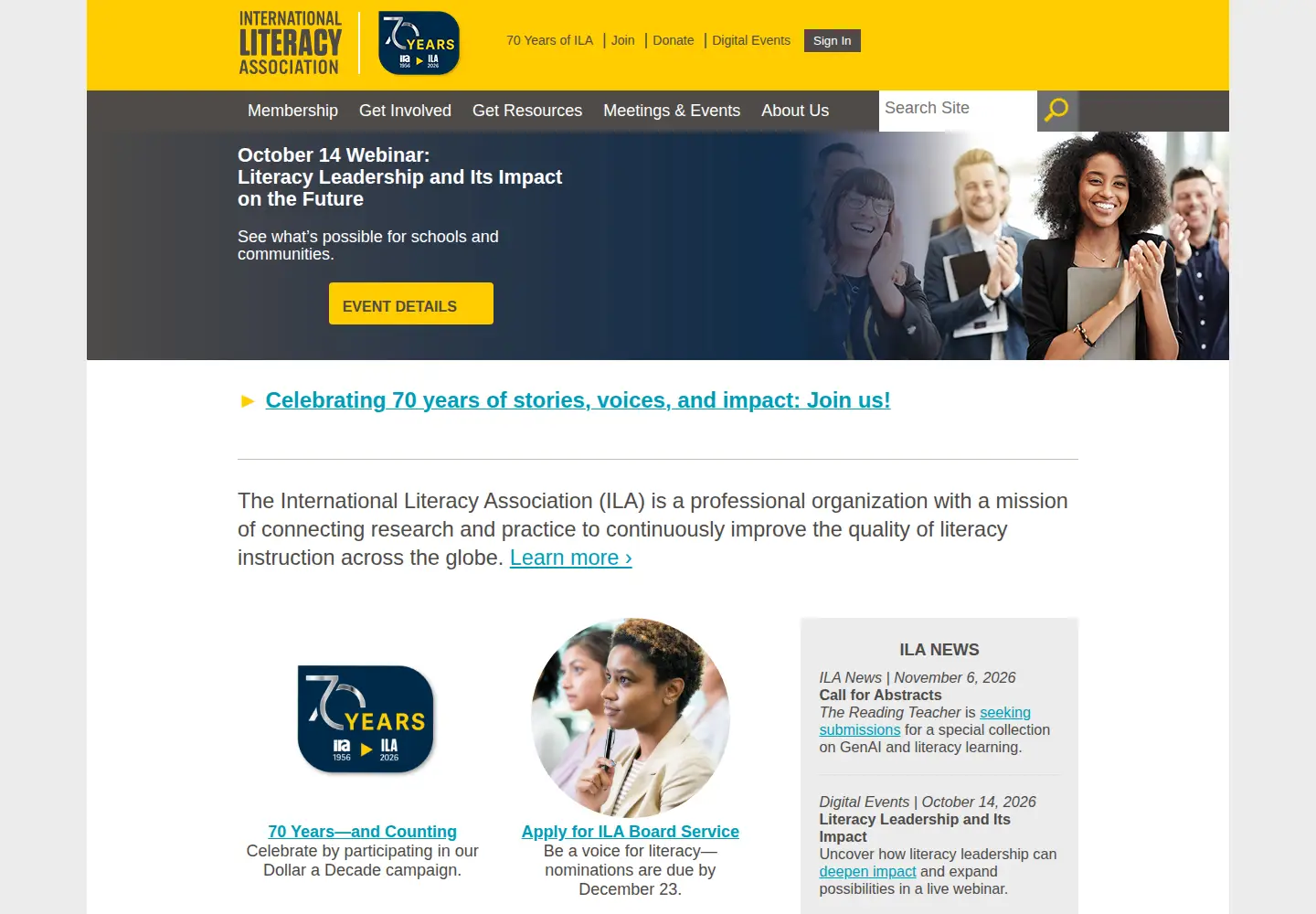 Screenshot of literacyworldwide.org