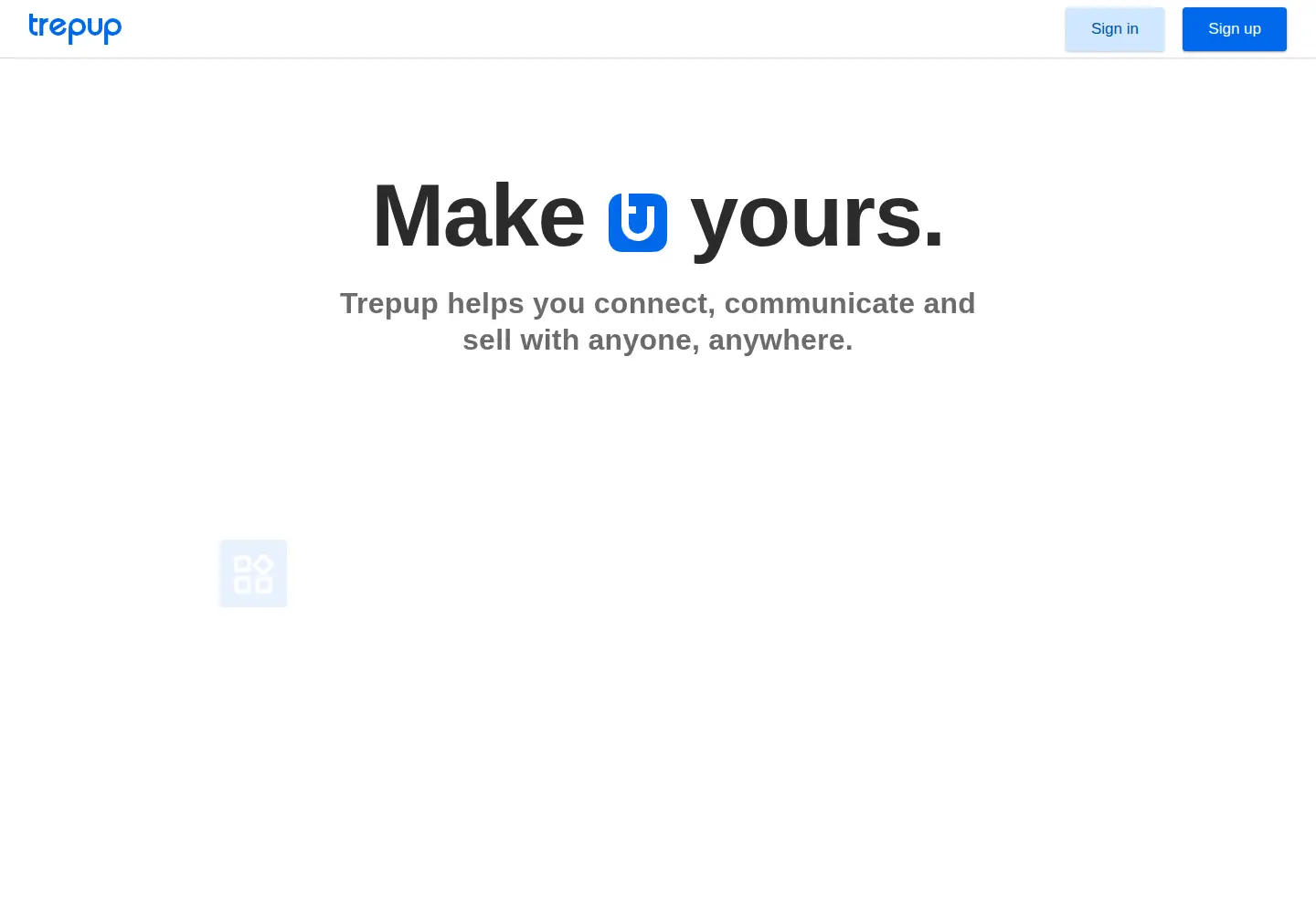 Screenshot of trepup.com