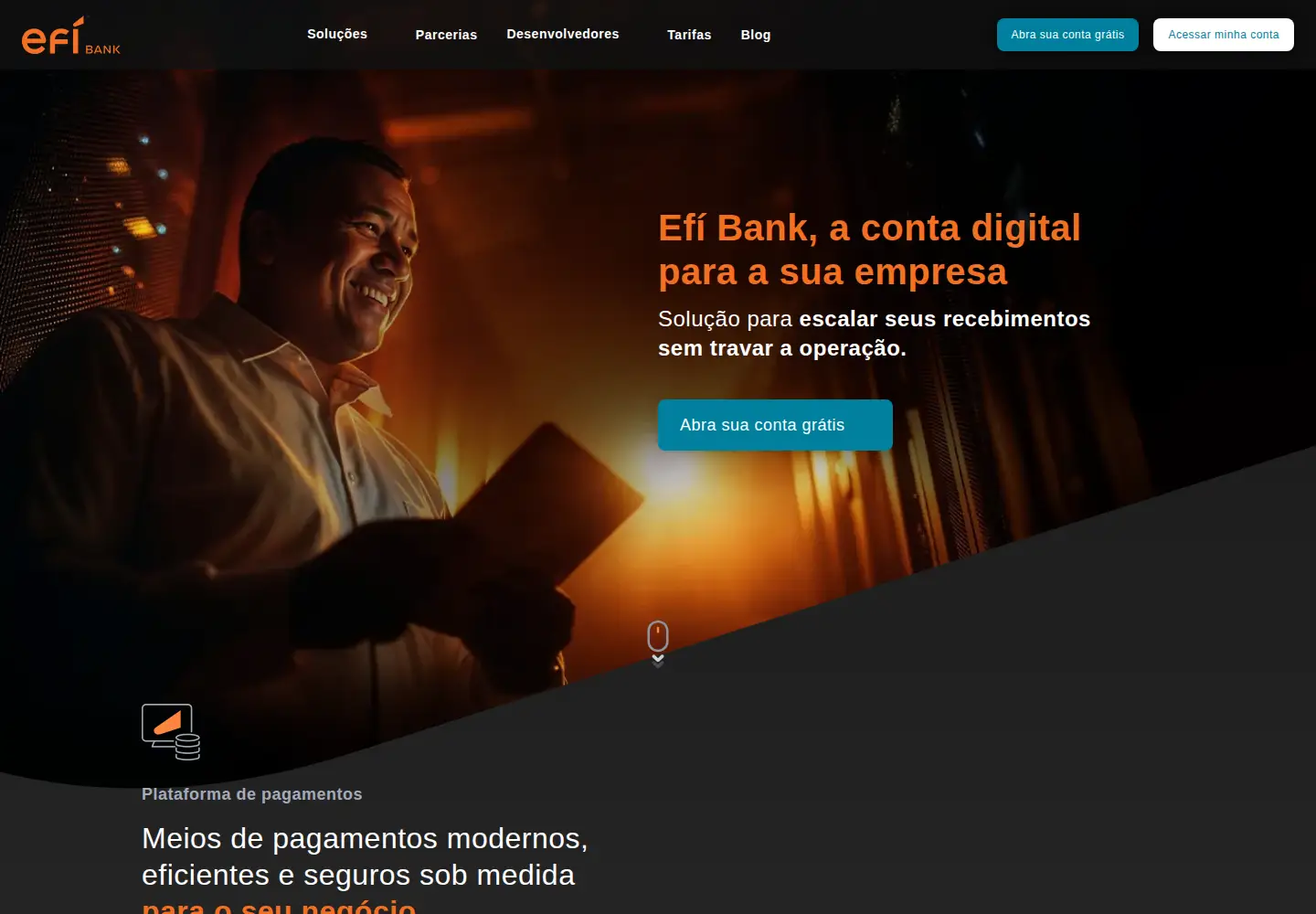 Screenshot of gerencianet.com.br