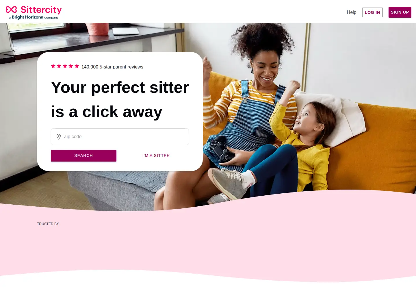 Screenshot of sittercity.com