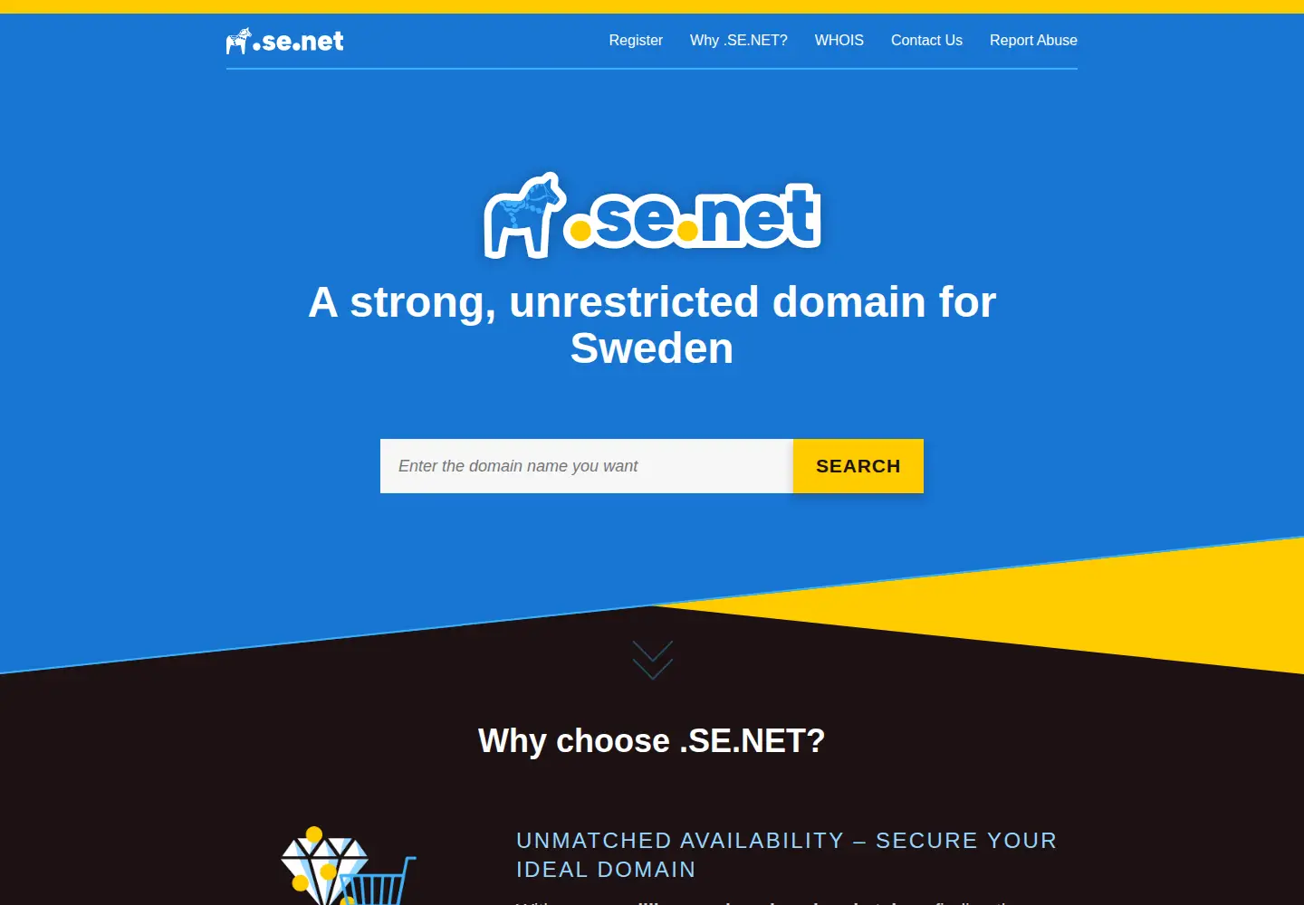 Screenshot of se.net