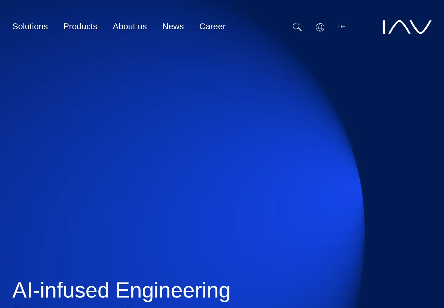 Screenshot of iav.com