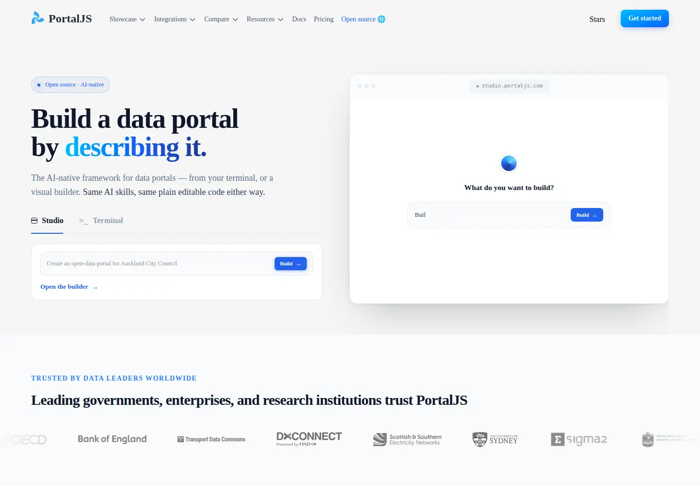 Screenshot of openeconomics.net