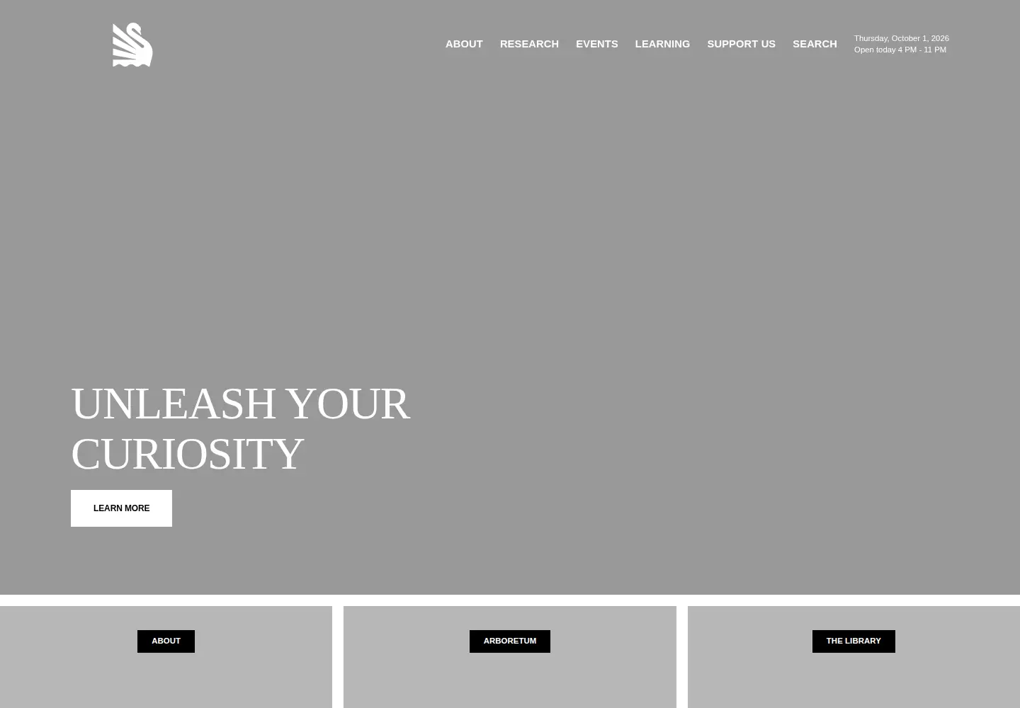 Screenshot of lindahall.org