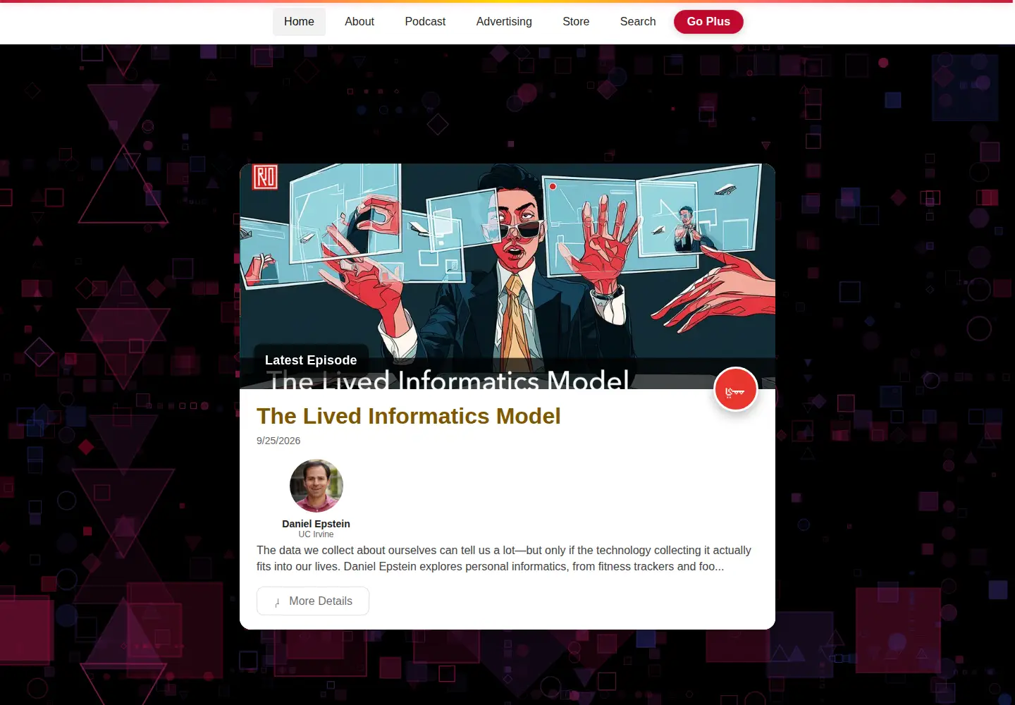 Screenshot of dataskeptic.com