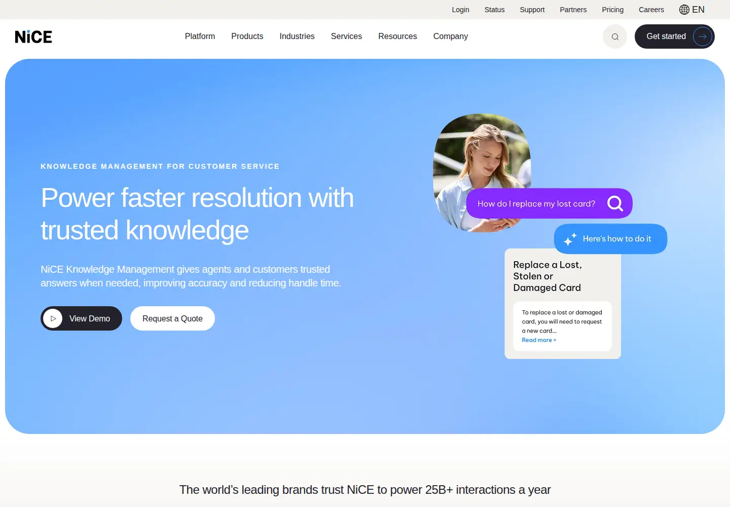 Screenshot of mindtouch.com
