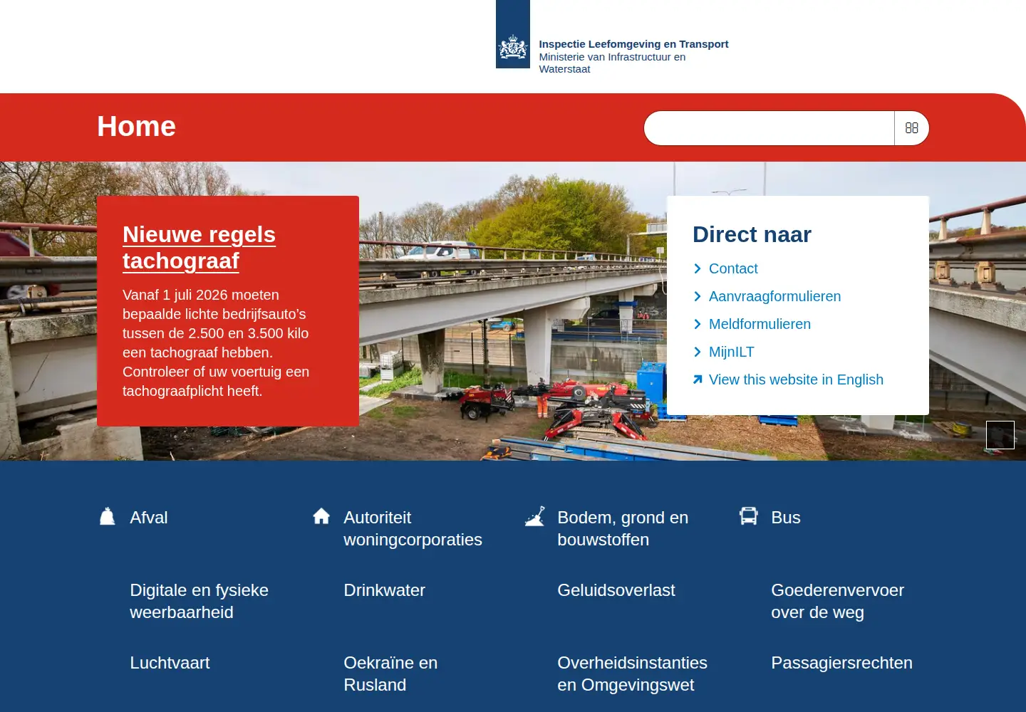 Screenshot of ilent.nl