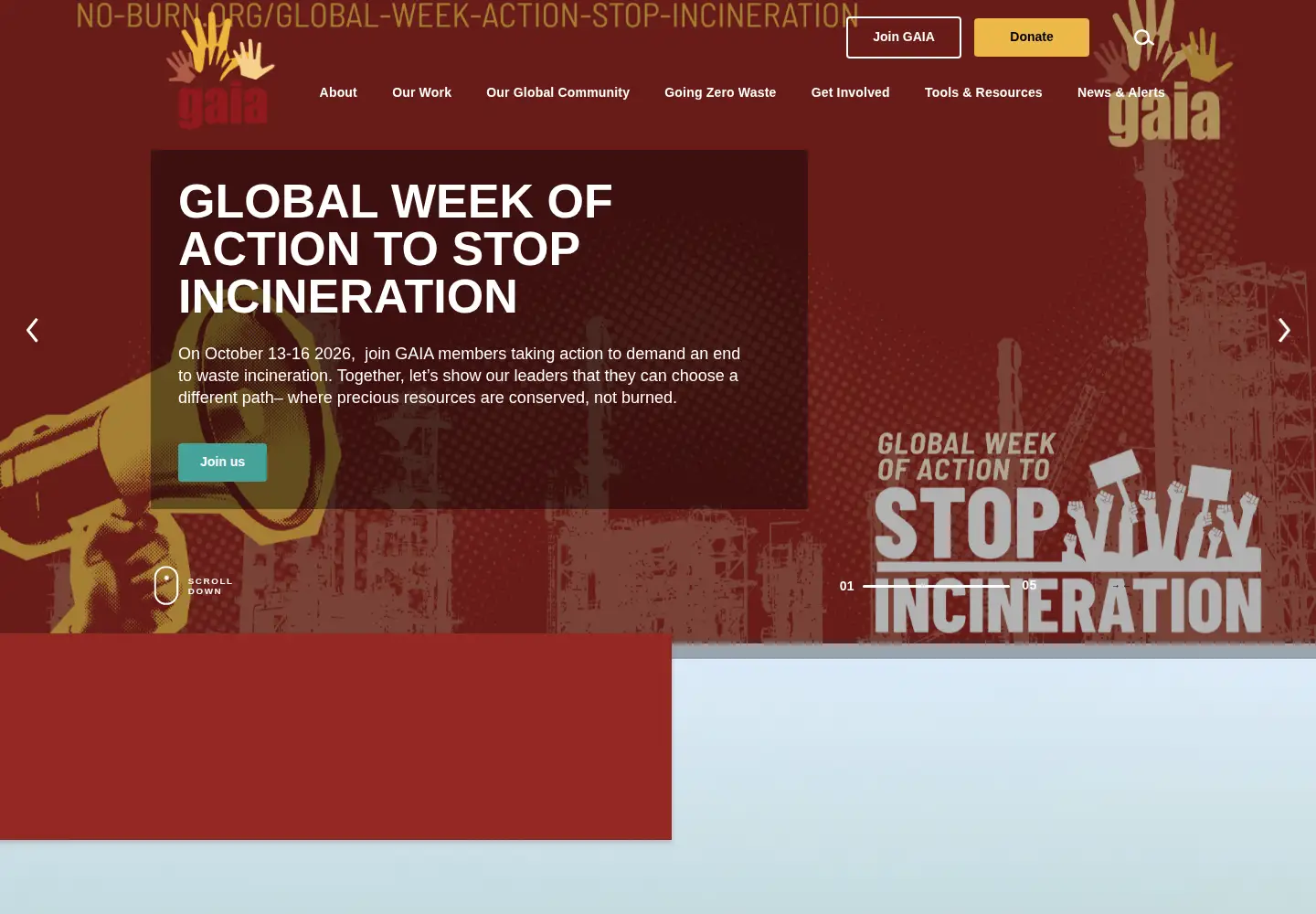 Screenshot of no-burn.org