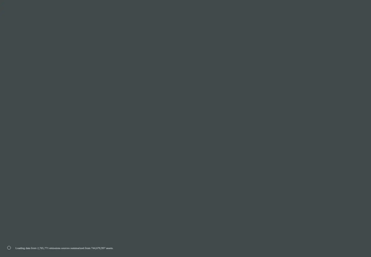 Screenshot of climatetrace.org