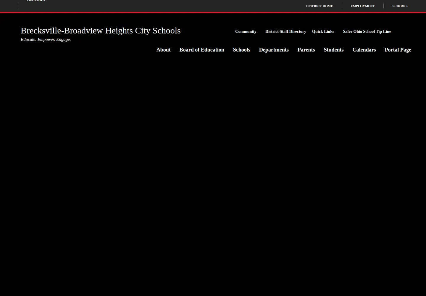 Screenshot of bbhcsd.org