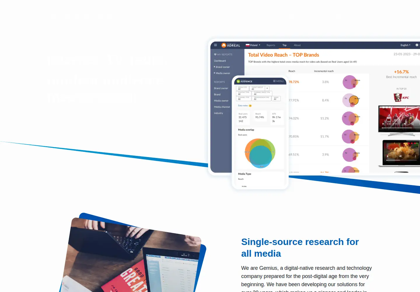 Screenshot of gemius.com