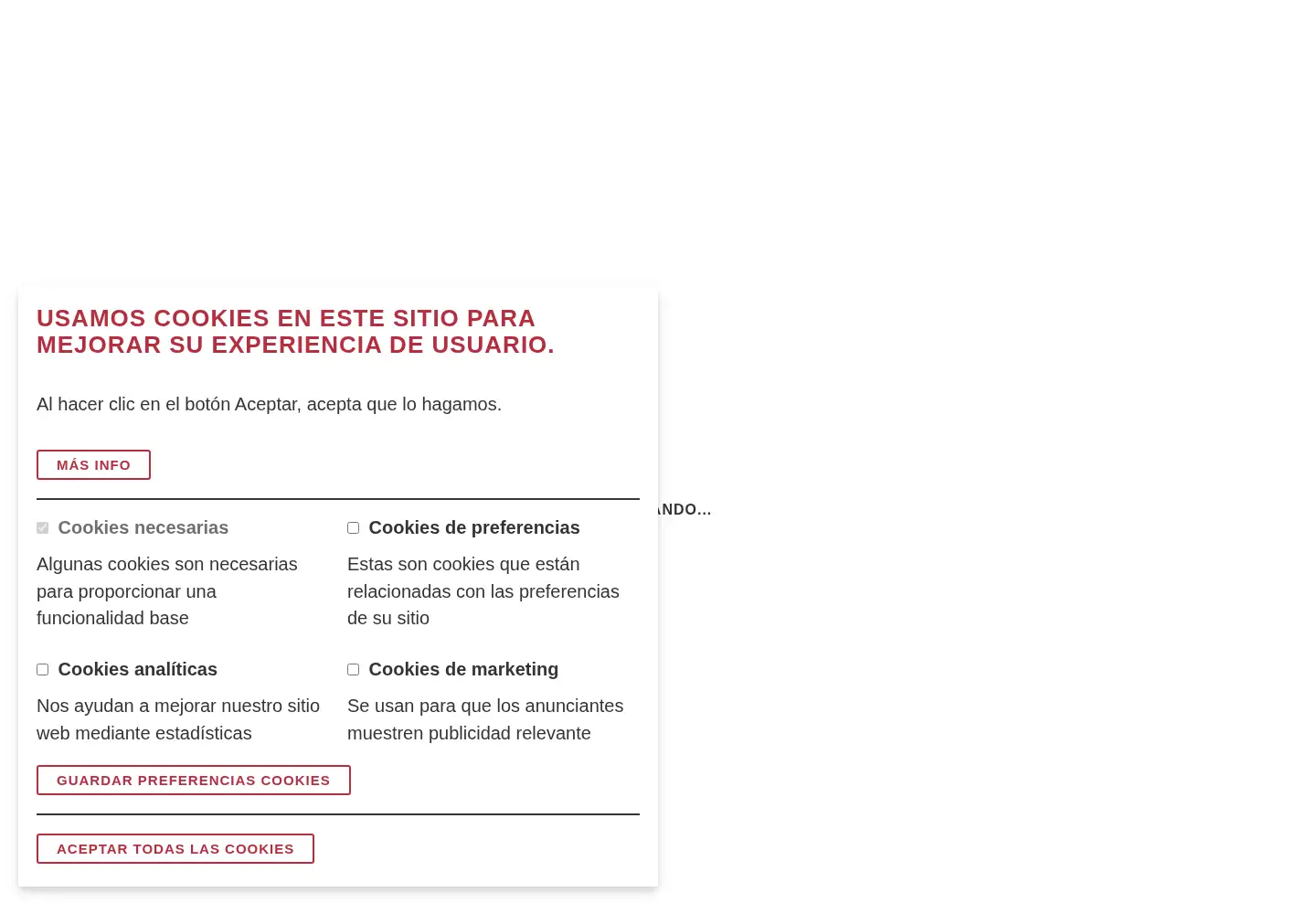 Captured homepage of fundaciononce.es in the current scan