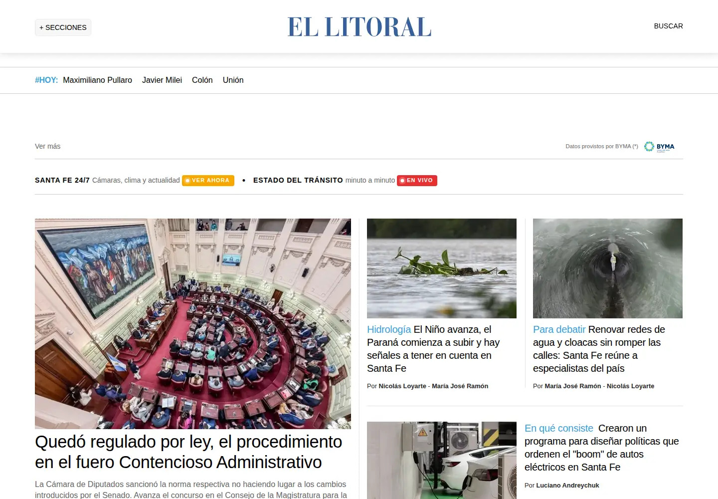 Screenshot of ellitoral.com