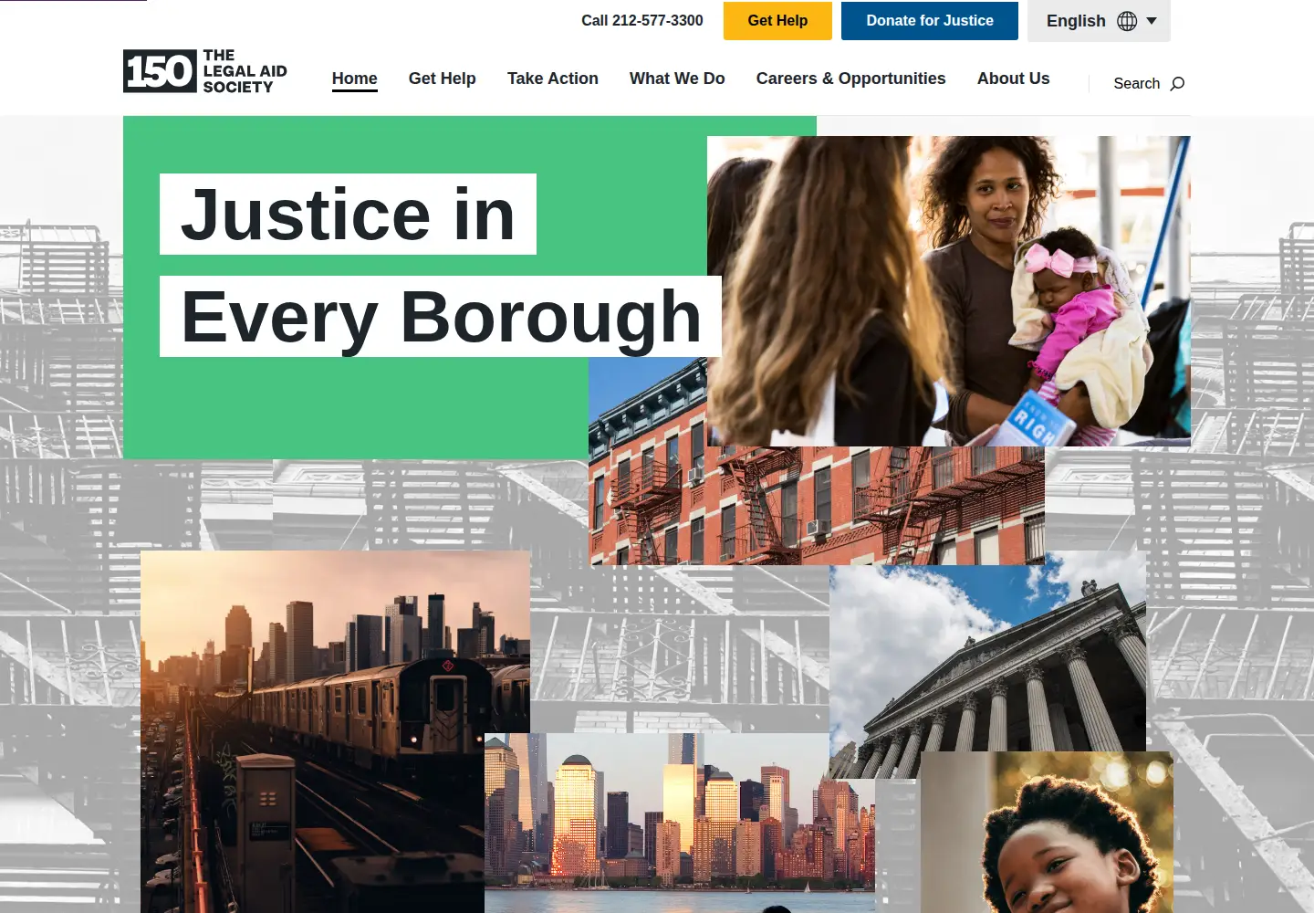 Screenshot of legalaidnyc.org