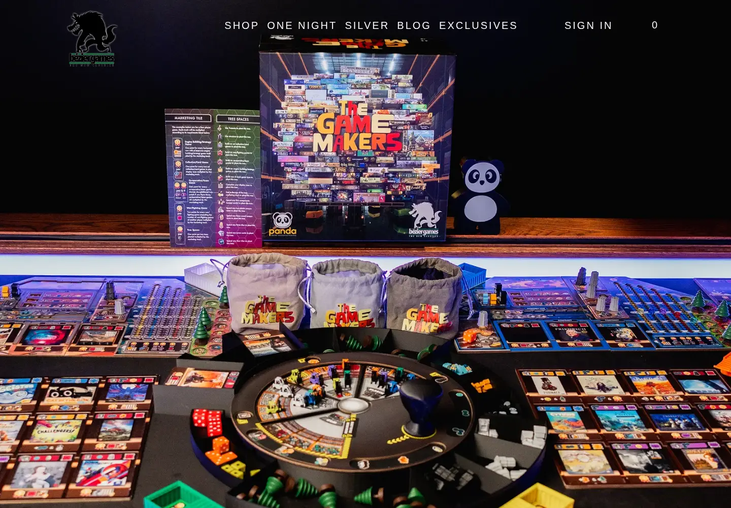 Screenshot of beziergames.com