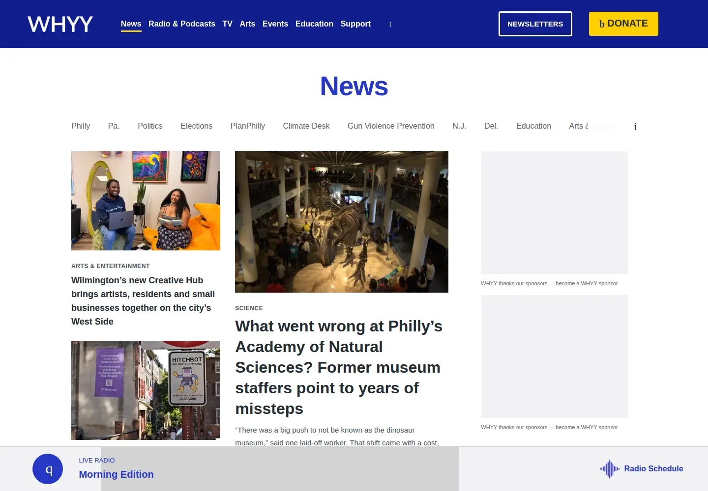 Screenshot of newsworks.org