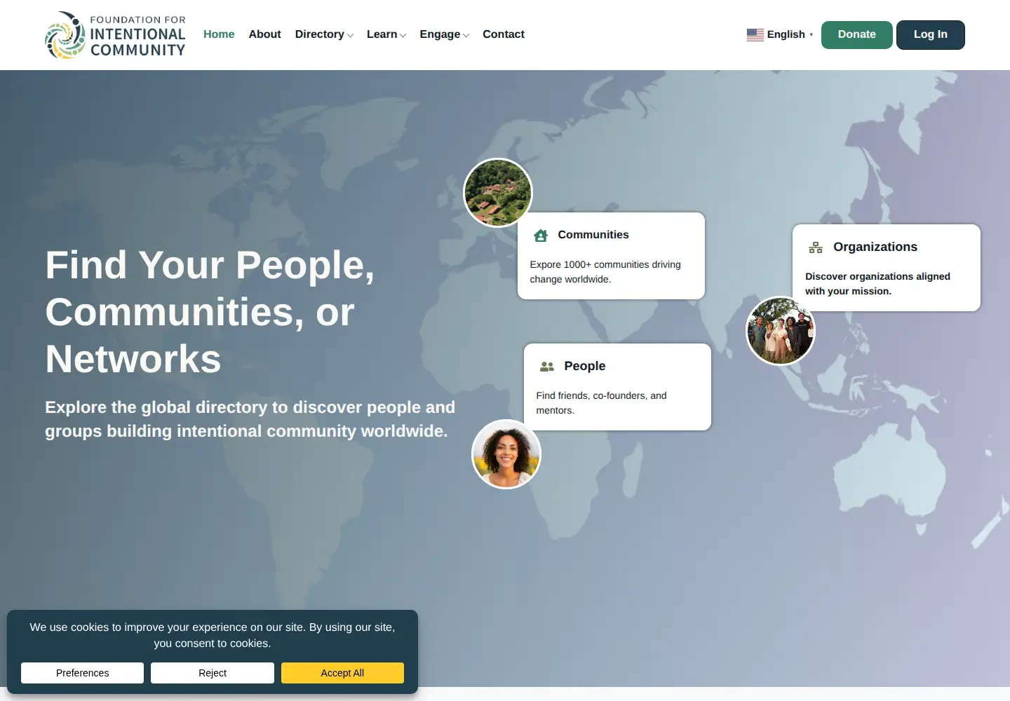 Screenshot of ic.org