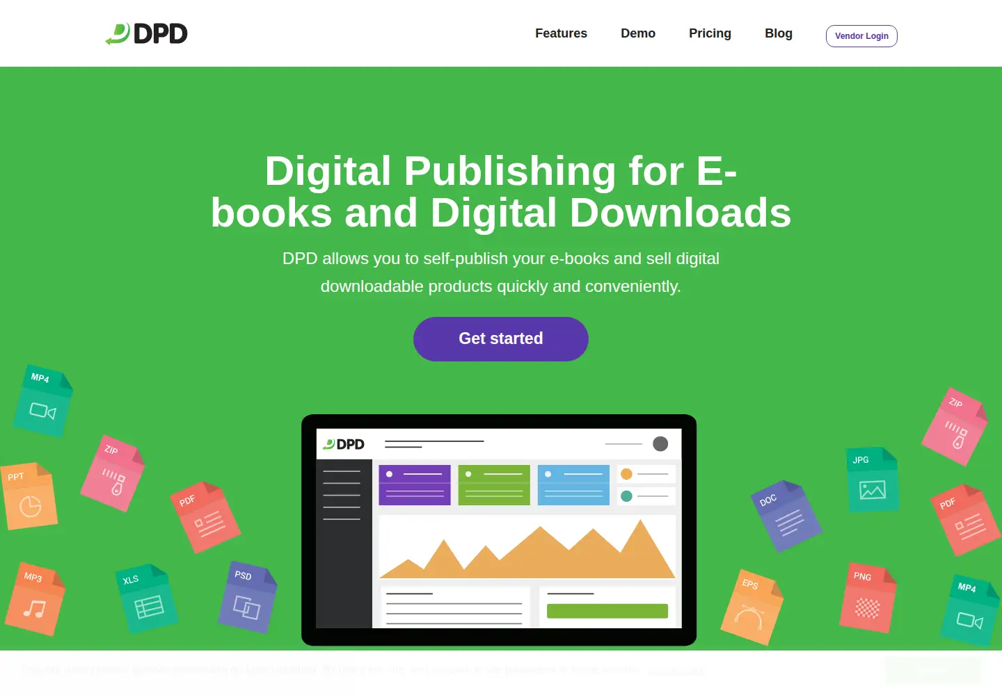 Screenshot of getdpd.com