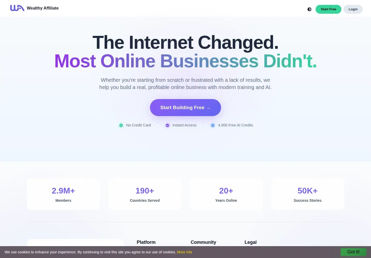 Screenshot of siterubix.com
