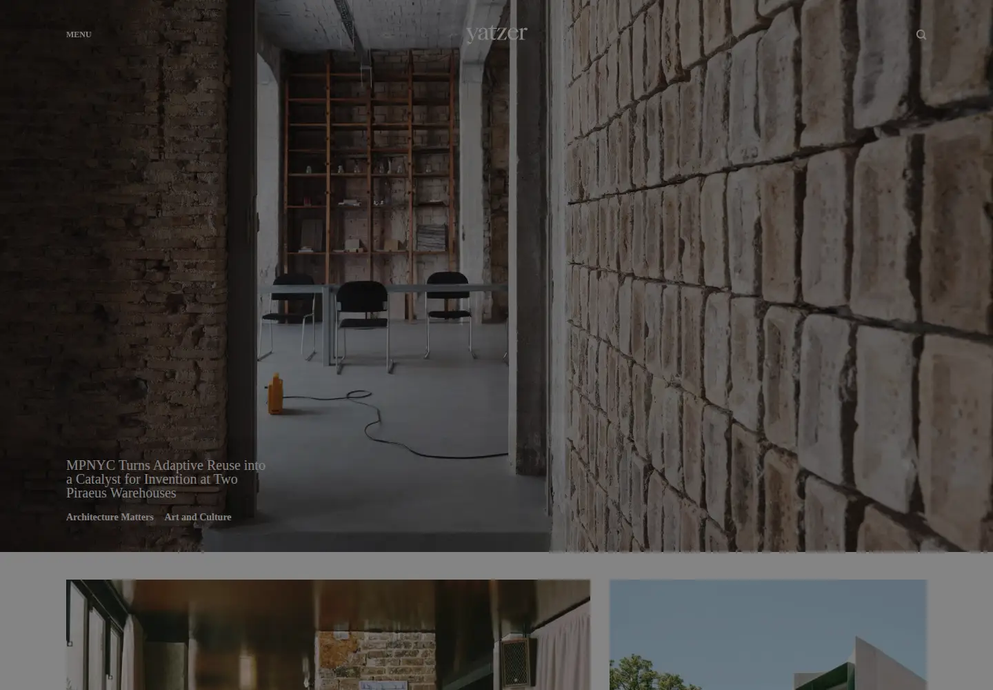 Screenshot of yatzer.com