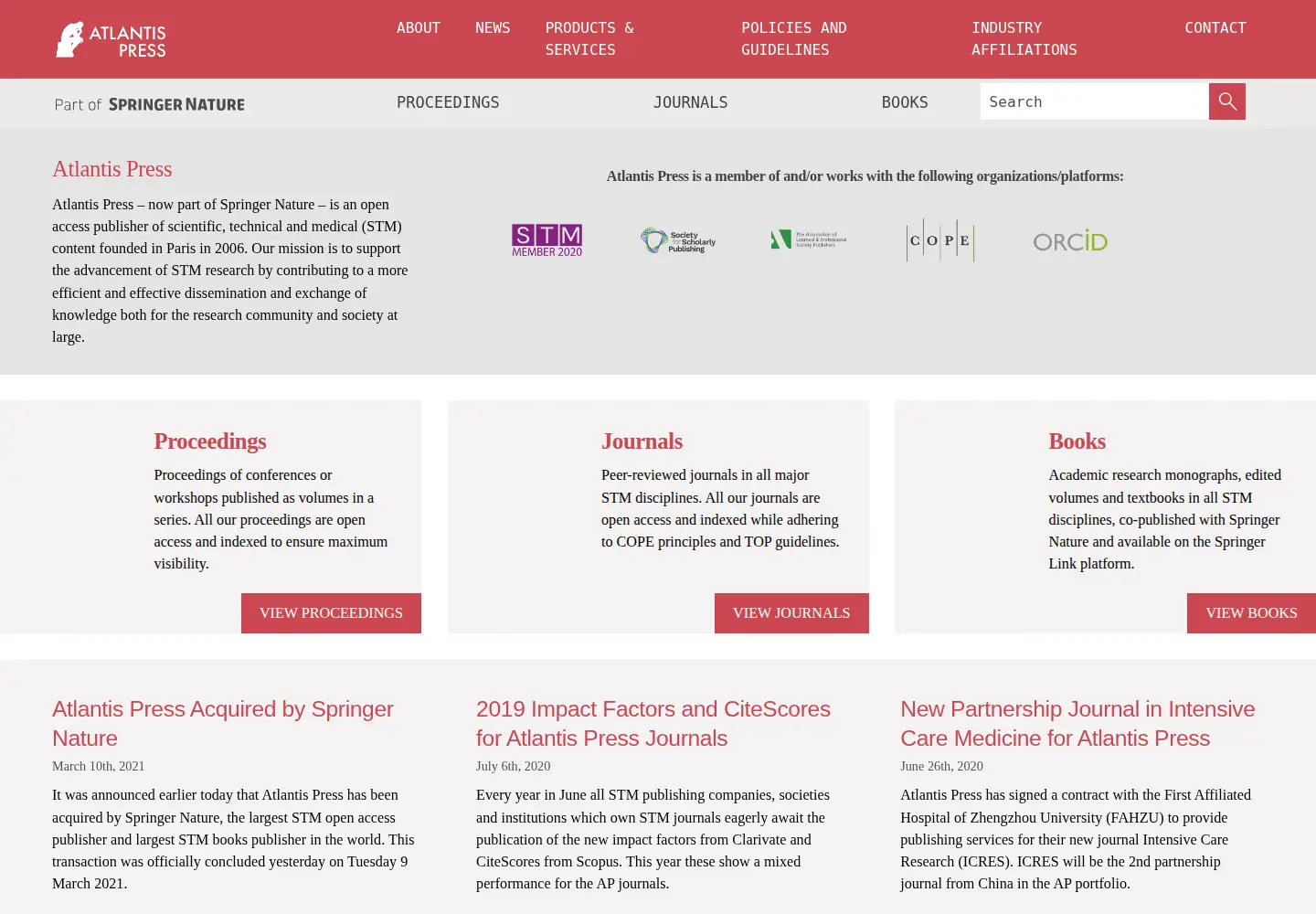 Screenshot of atlantis-press.com