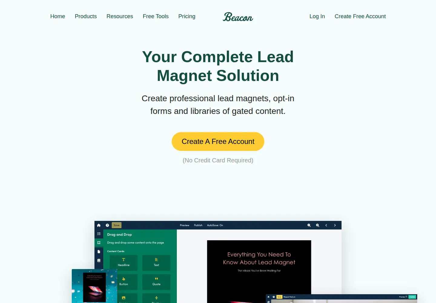 Screenshot of beacon.by