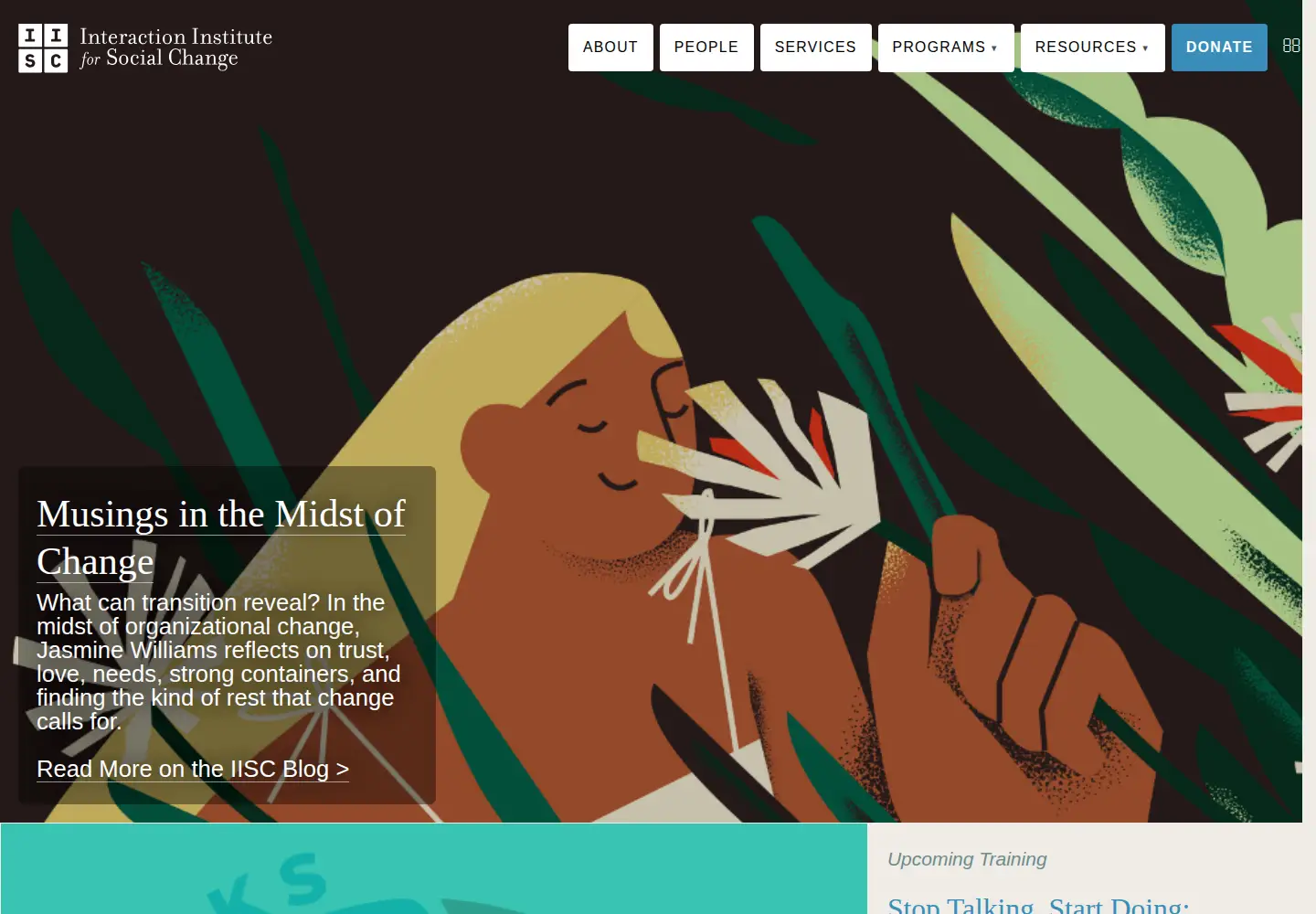 Screenshot of interactioninstitute.org