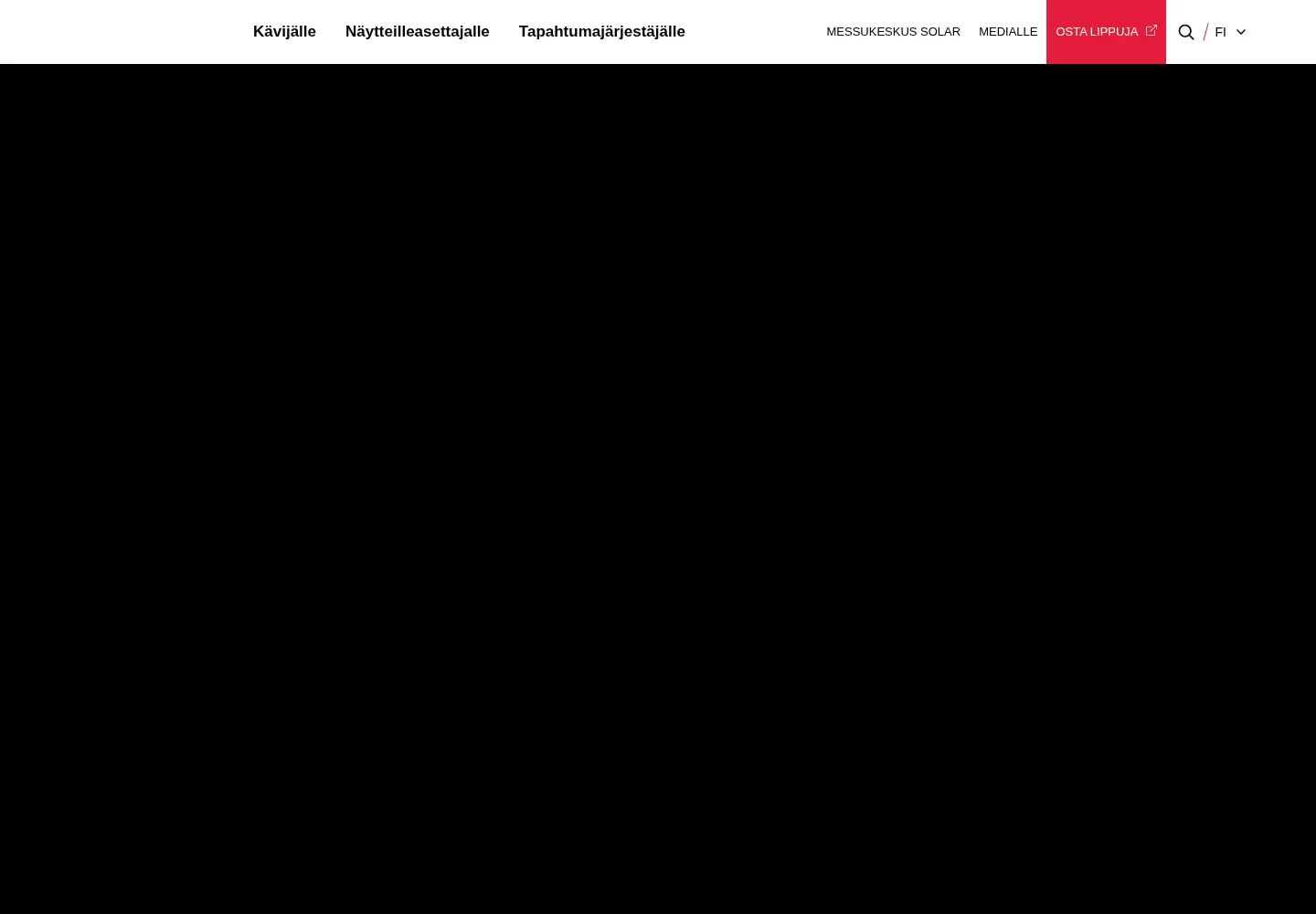 Screenshot of messukeskus.com