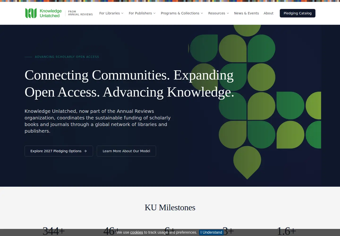 Screenshot of knowledgeunlatched.org