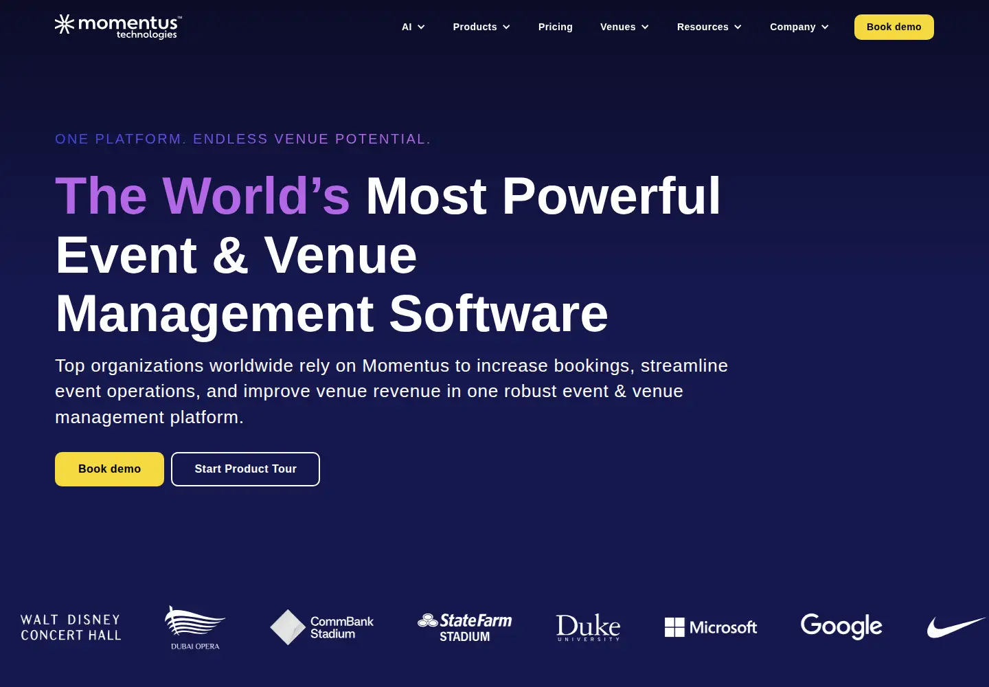 Screenshot of ungerboeck.com
