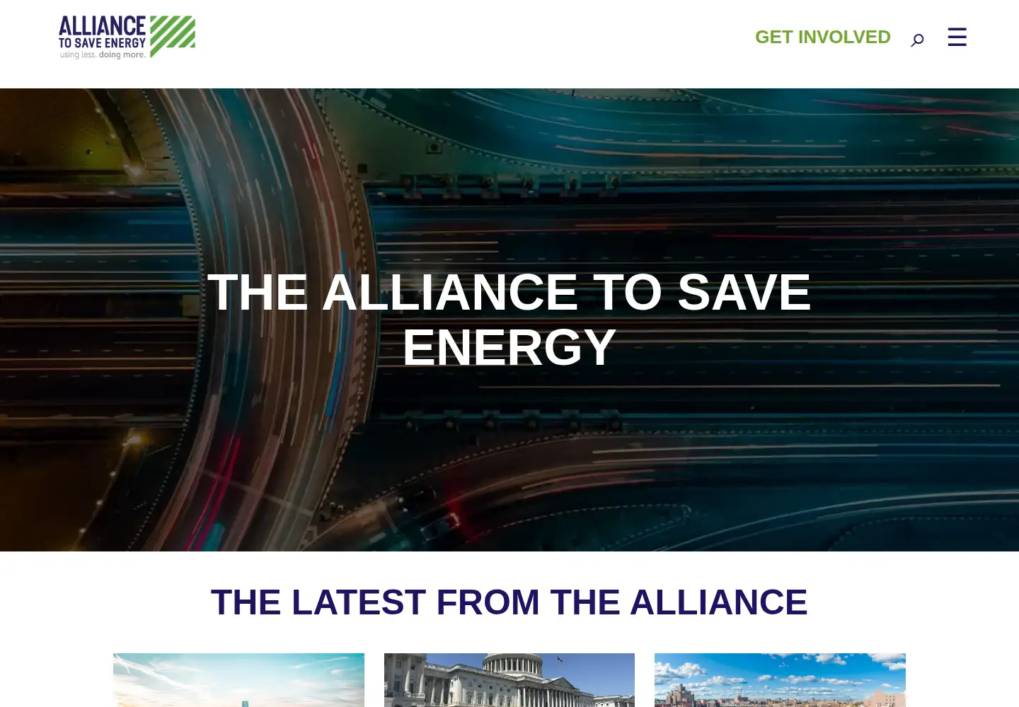 Screenshot of ase.org