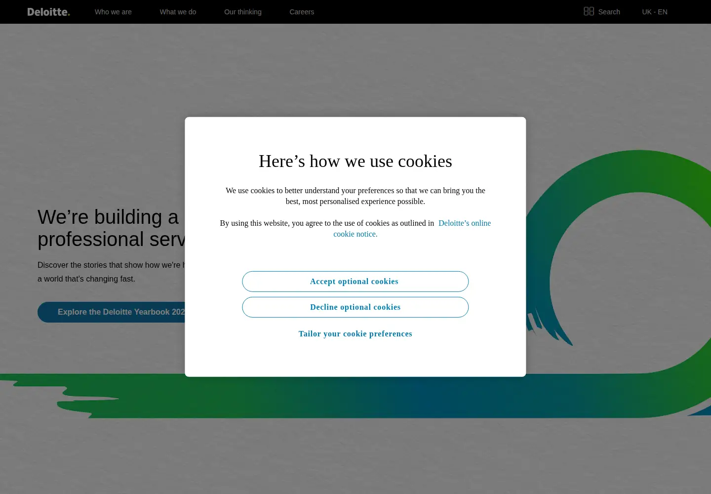 Screenshot of deloitte.co.uk