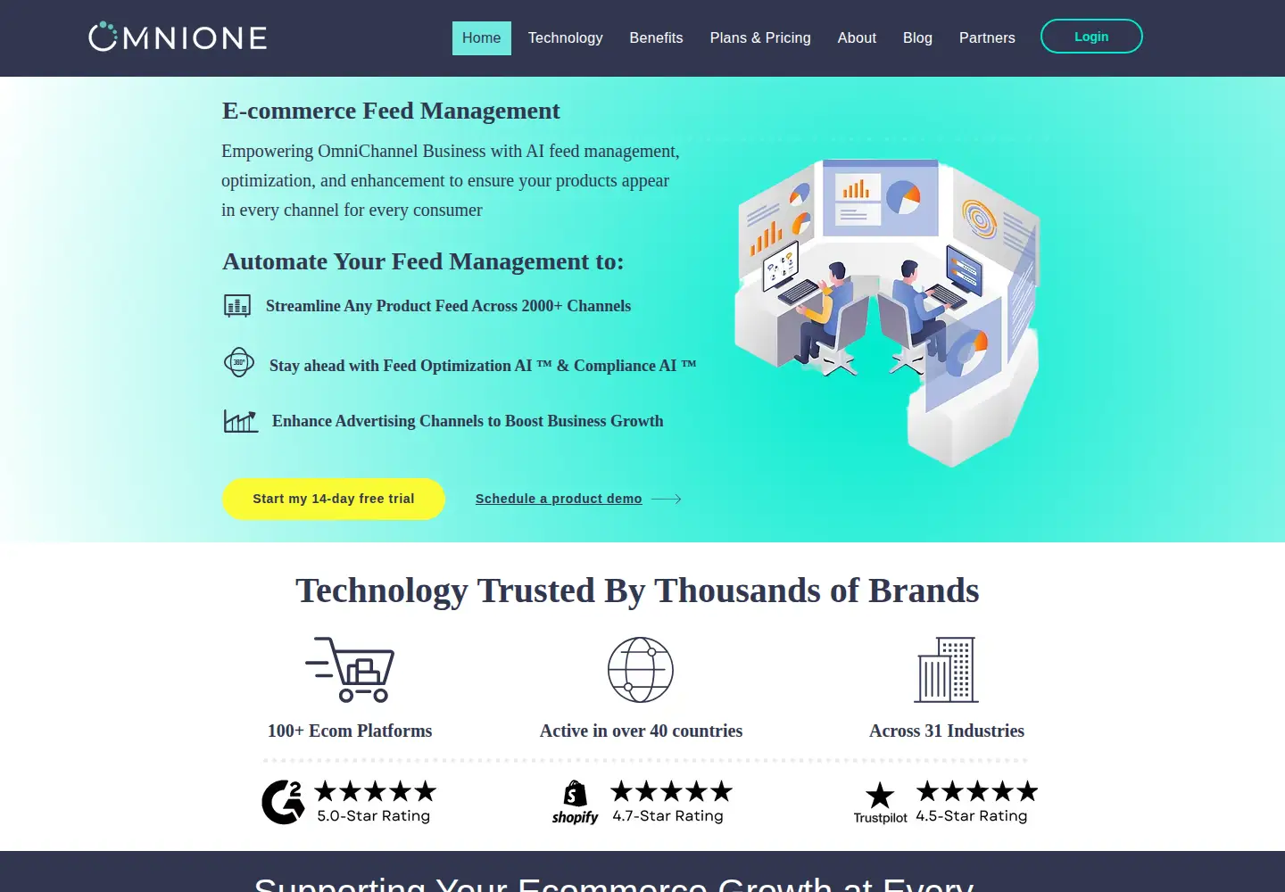 Screenshot of salesandorders.com