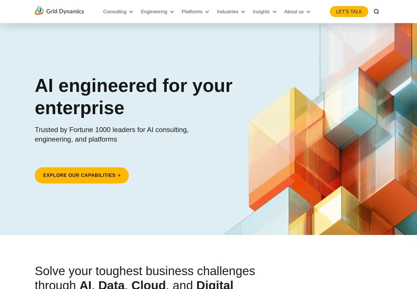 Screenshot of griddynamics.com