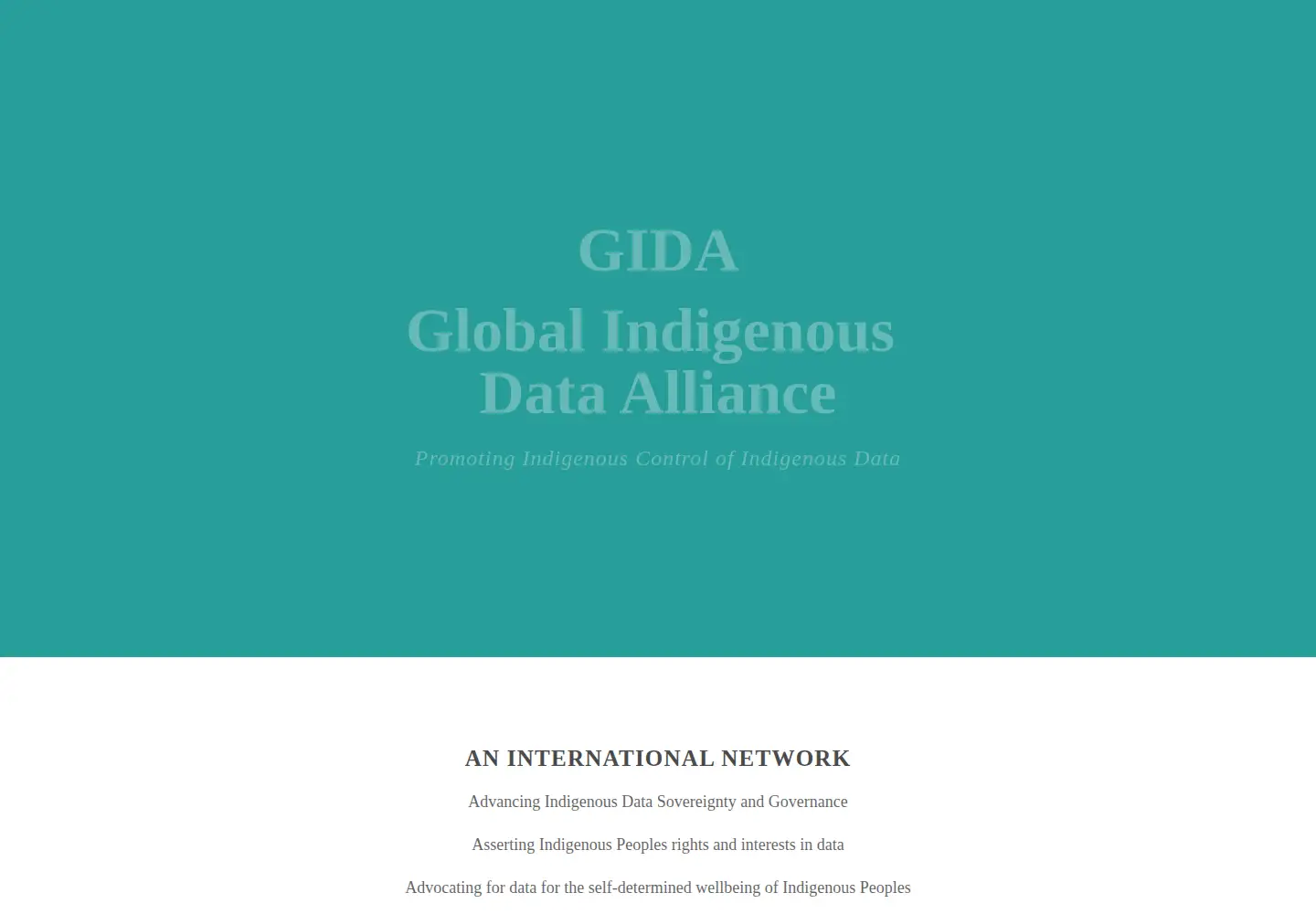 Screenshot of gida-global.org
