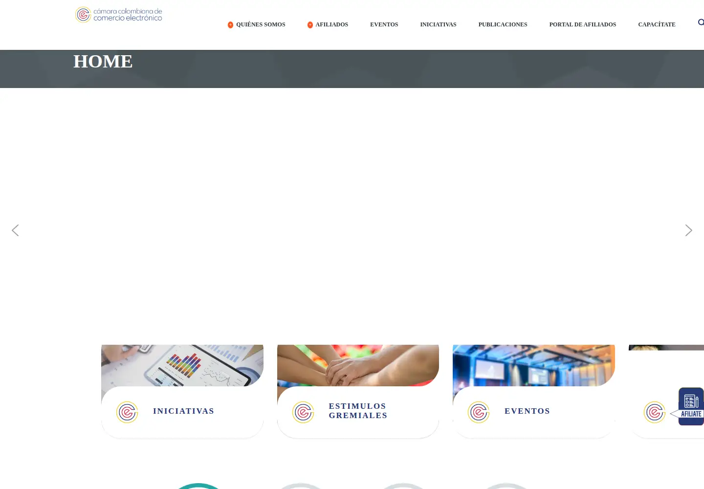 Screenshot of ccce.org.co