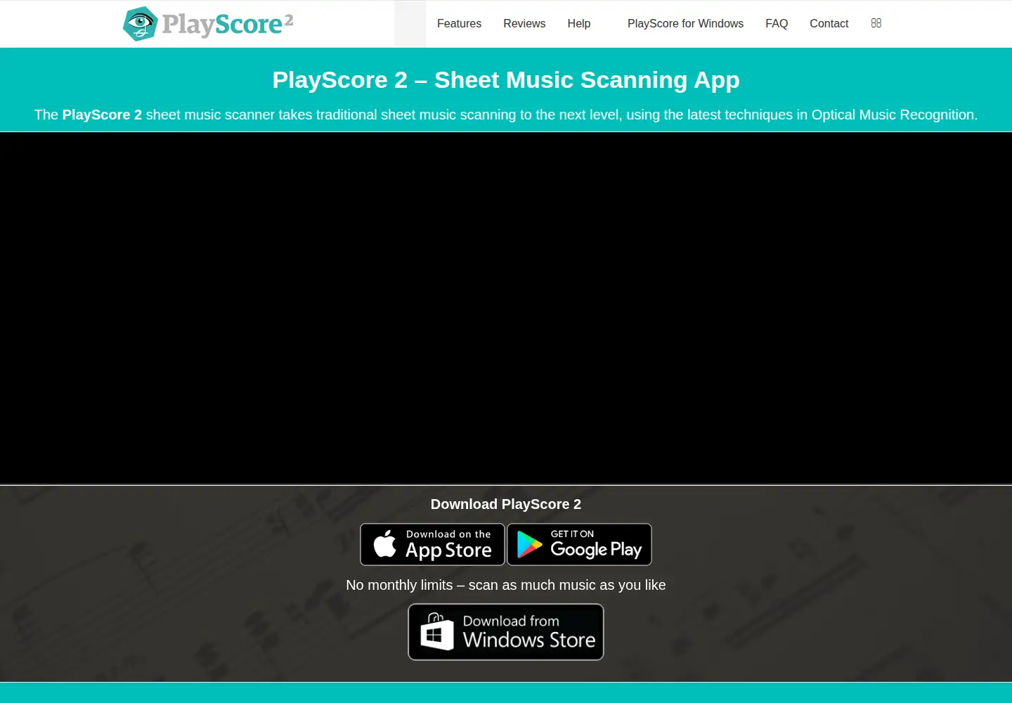 Screenshot of playscore.co