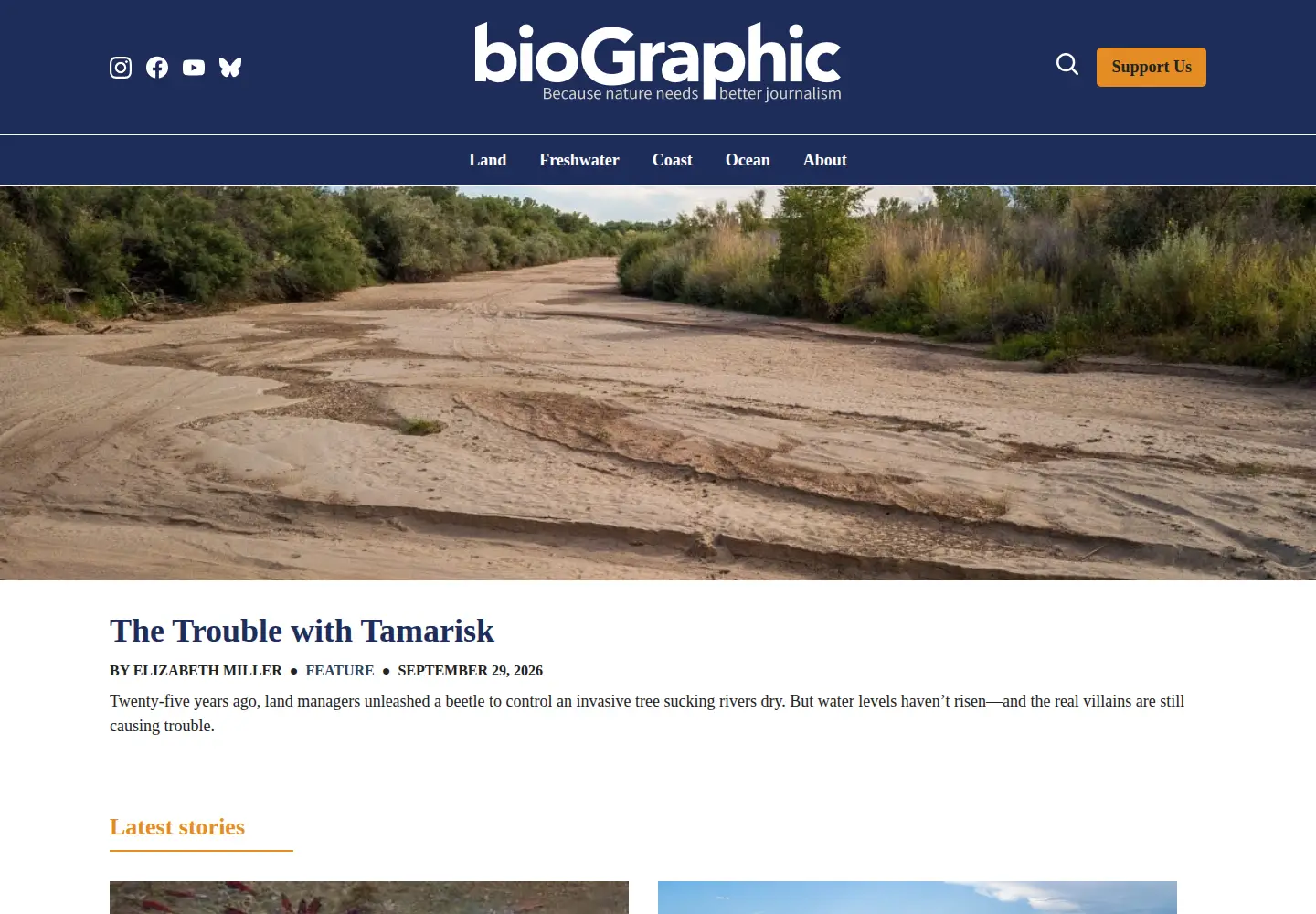 Screenshot of biographic.com