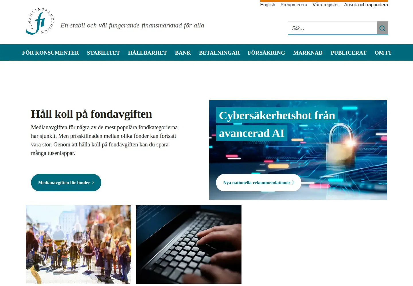 Screenshot of fi.se