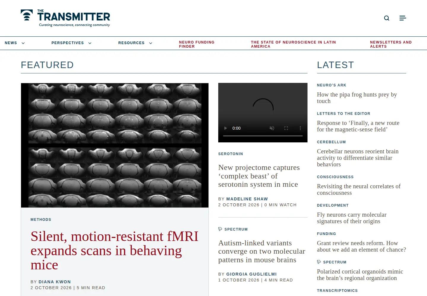 Screenshot of thetransmitter.org