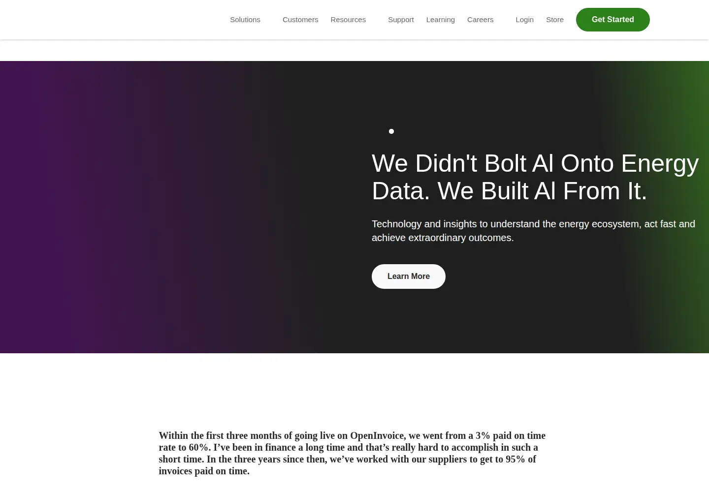 Screenshot of enverus.com