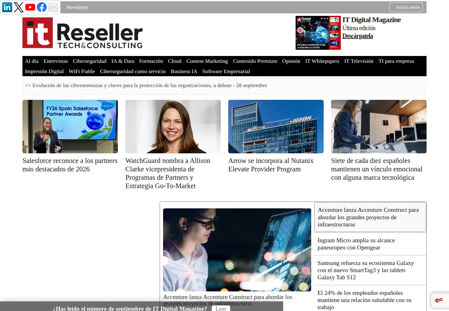 Screenshot of itreseller.es