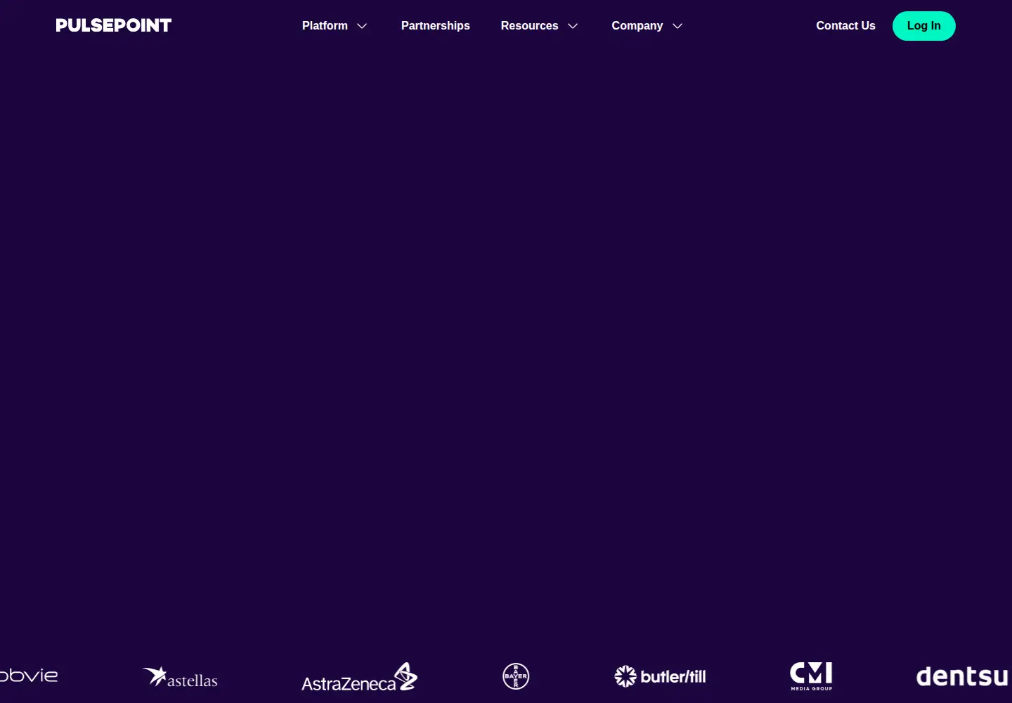 Screenshot of pulsepoint.com