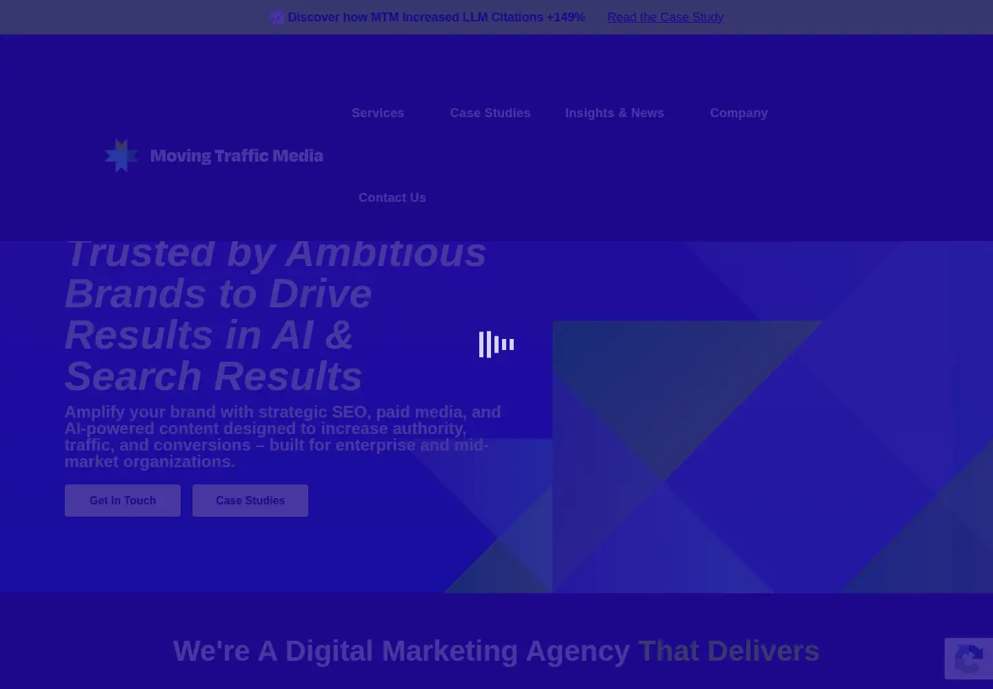 Screenshot of movingtrafficmedia.com